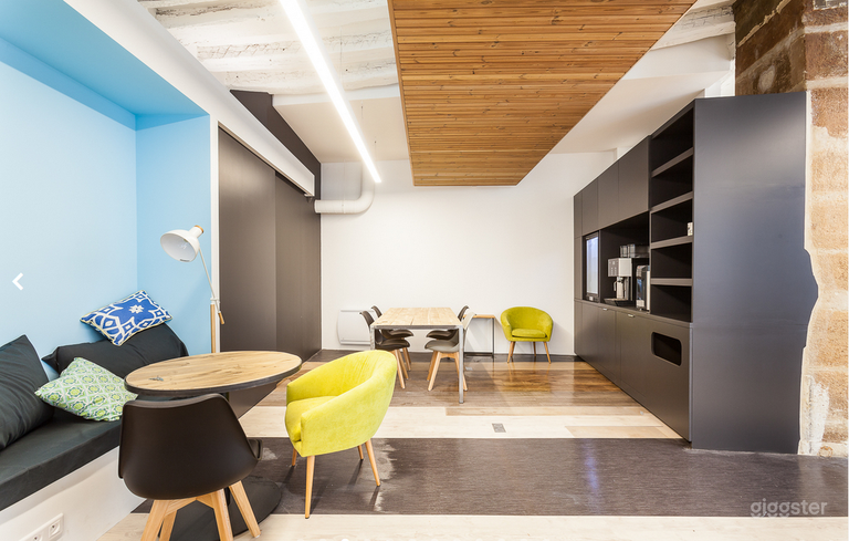  A Parisian Co-Working Space with Stone Walls 