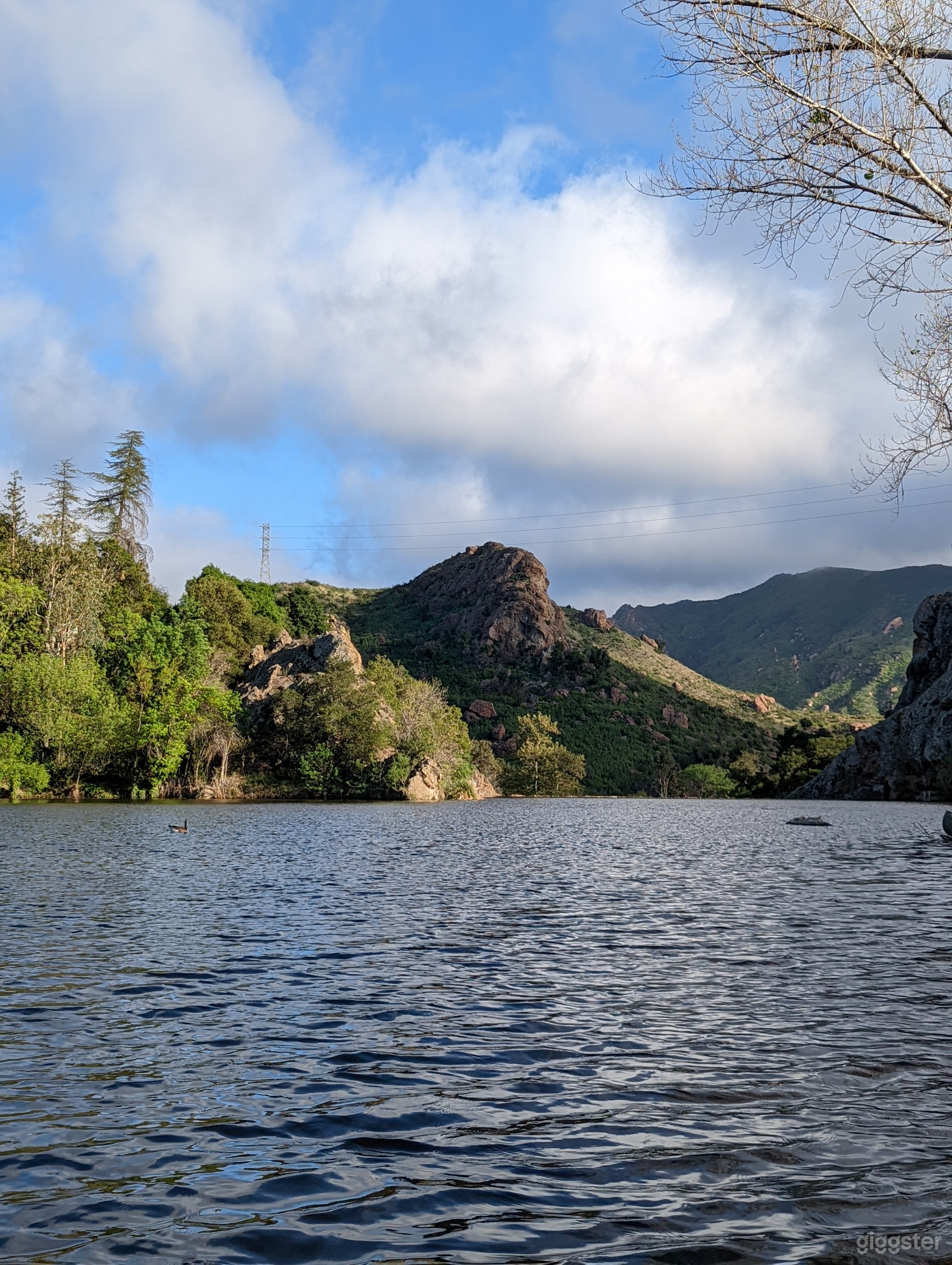 Wonderful lake vistas right from our dock or boat.