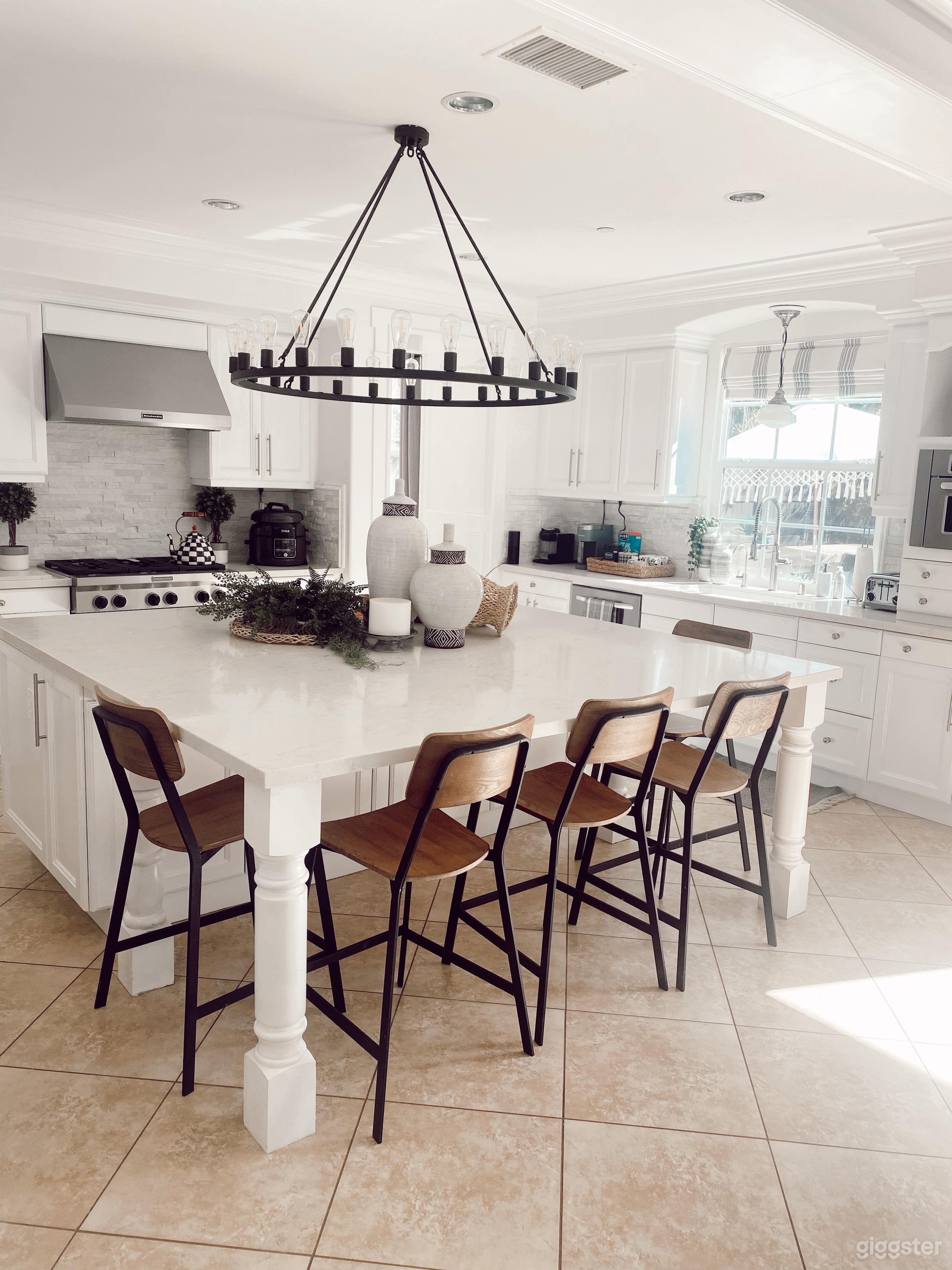 Large Kitchen with Huge Island