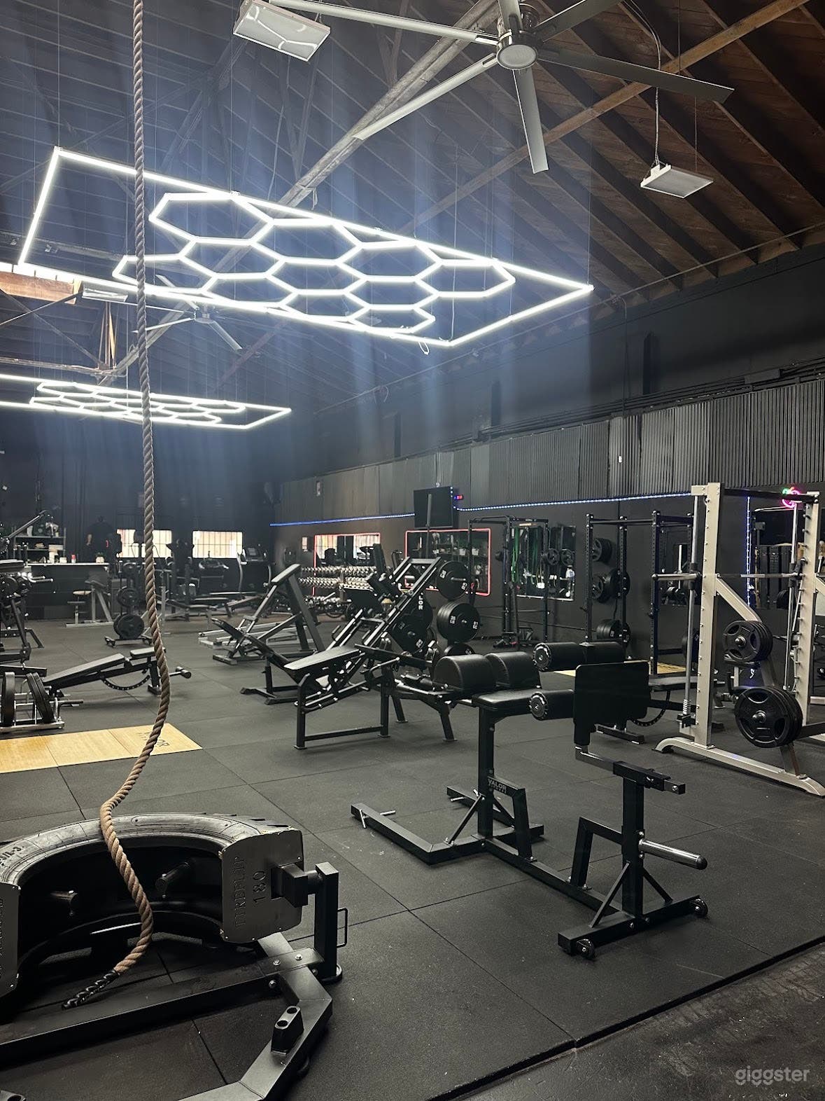 Indoor , private warehouse gym, perfect lighting Photo 1