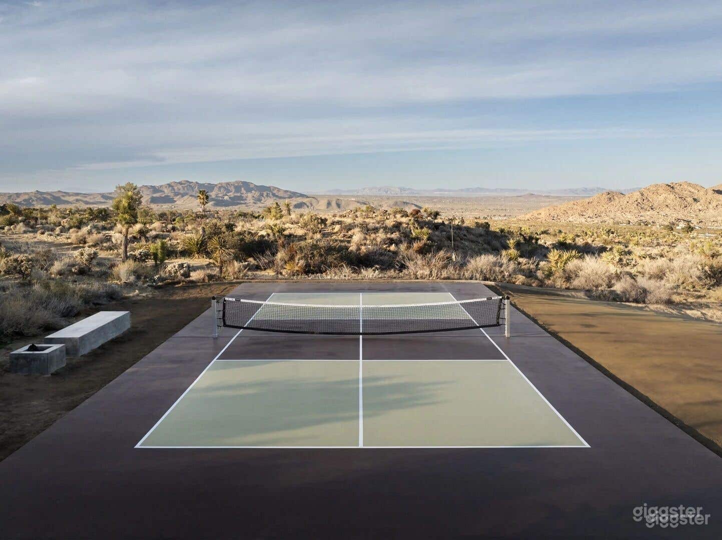 Organic Minimalism &amp; Modern Opulence: Tennis Court Photo 2