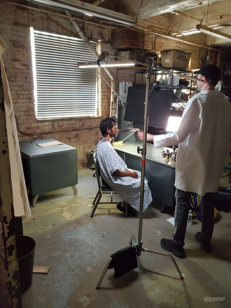  Space utilize as a dystopian doctors/patient office 