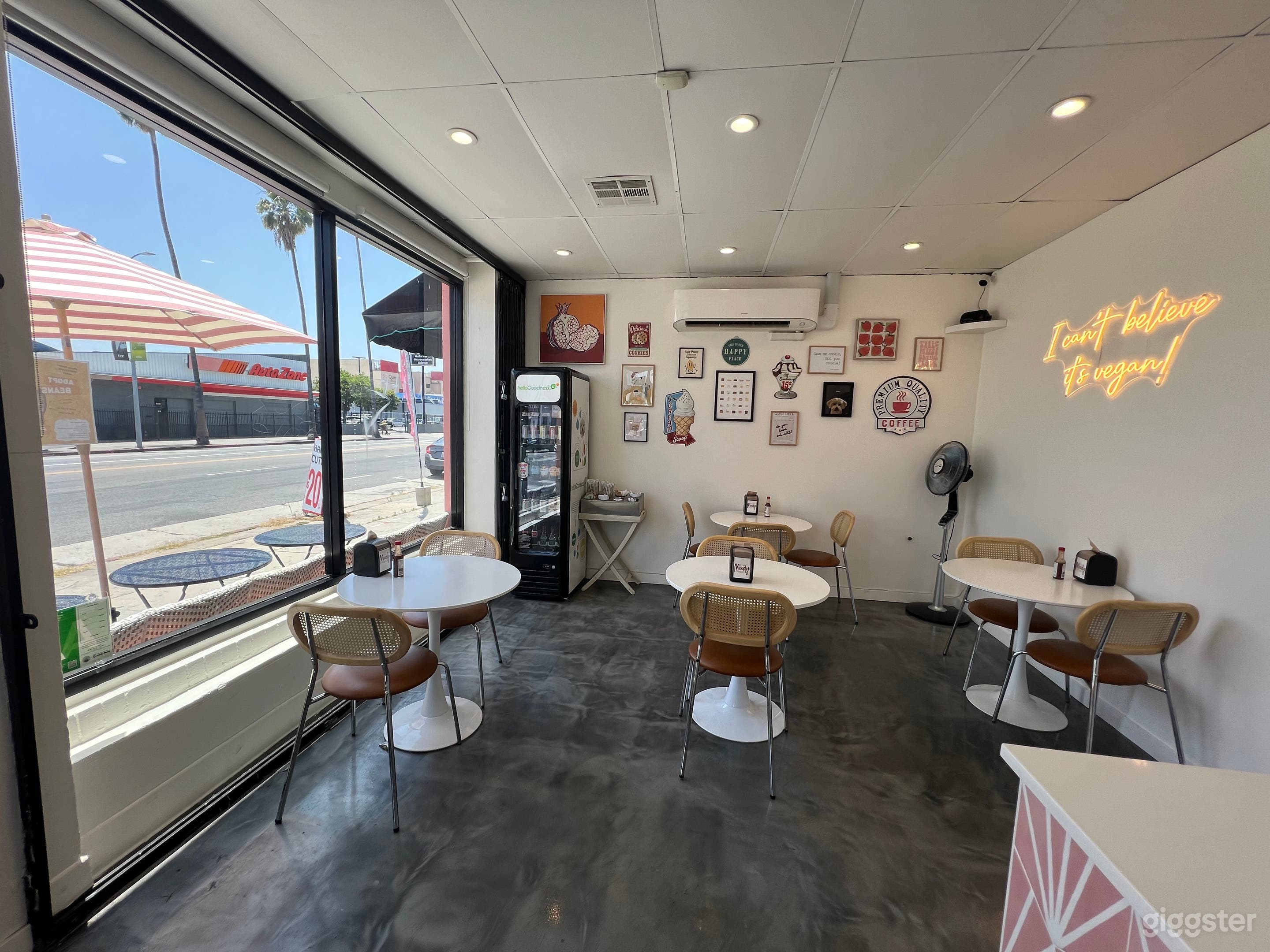 4 tables, can seat up to 10!