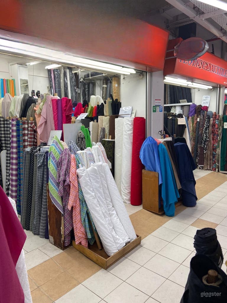  Tienda de Textiles en Chinatown 