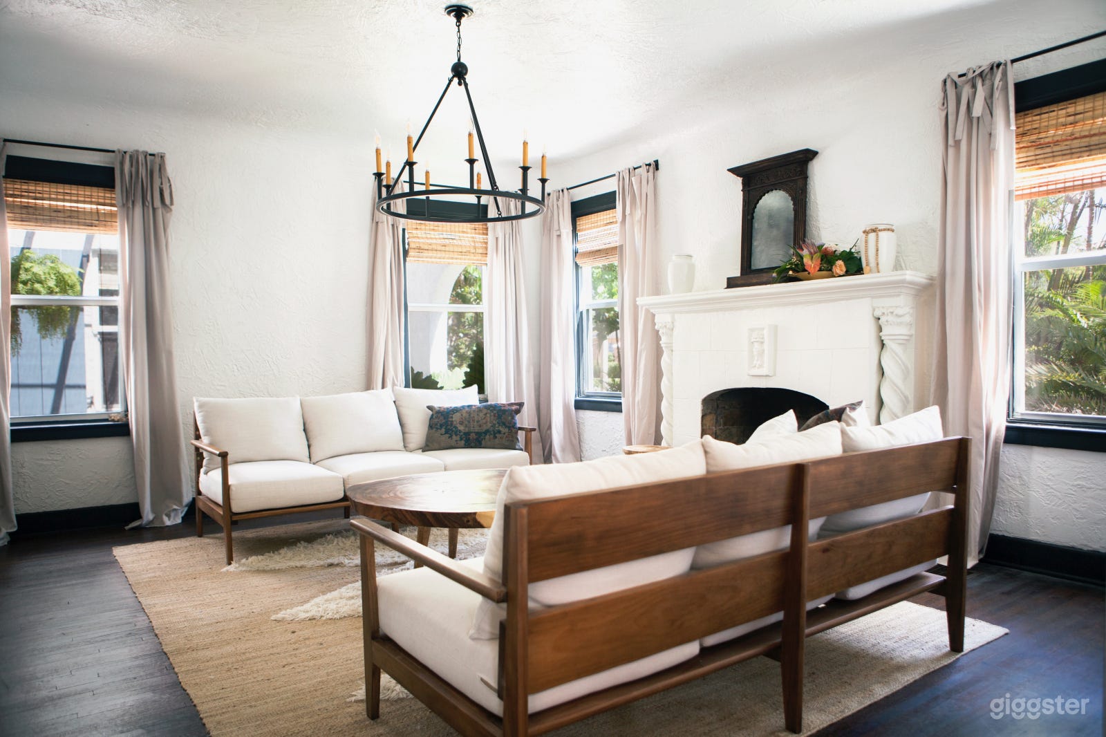 1925 Spanish (Mizner) Style Walled Compound 1/2 ac Photo 1