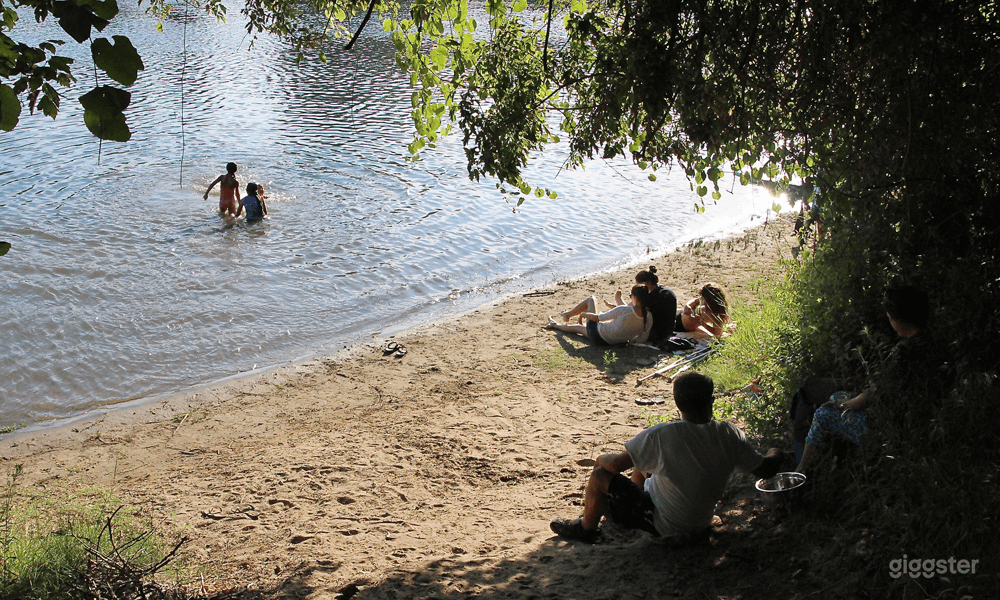 Rustic former-scout camp riverfront park Photo 2
