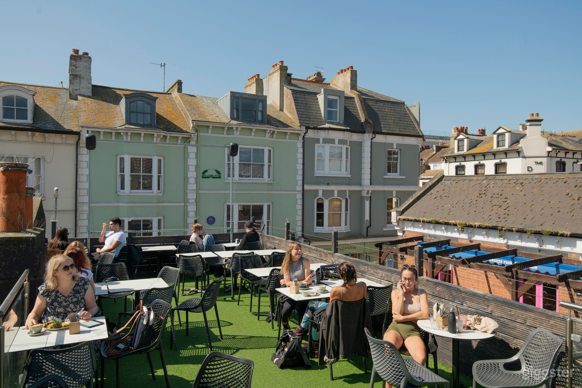 Rustic Rooftop Coffee Roastery Photo 3