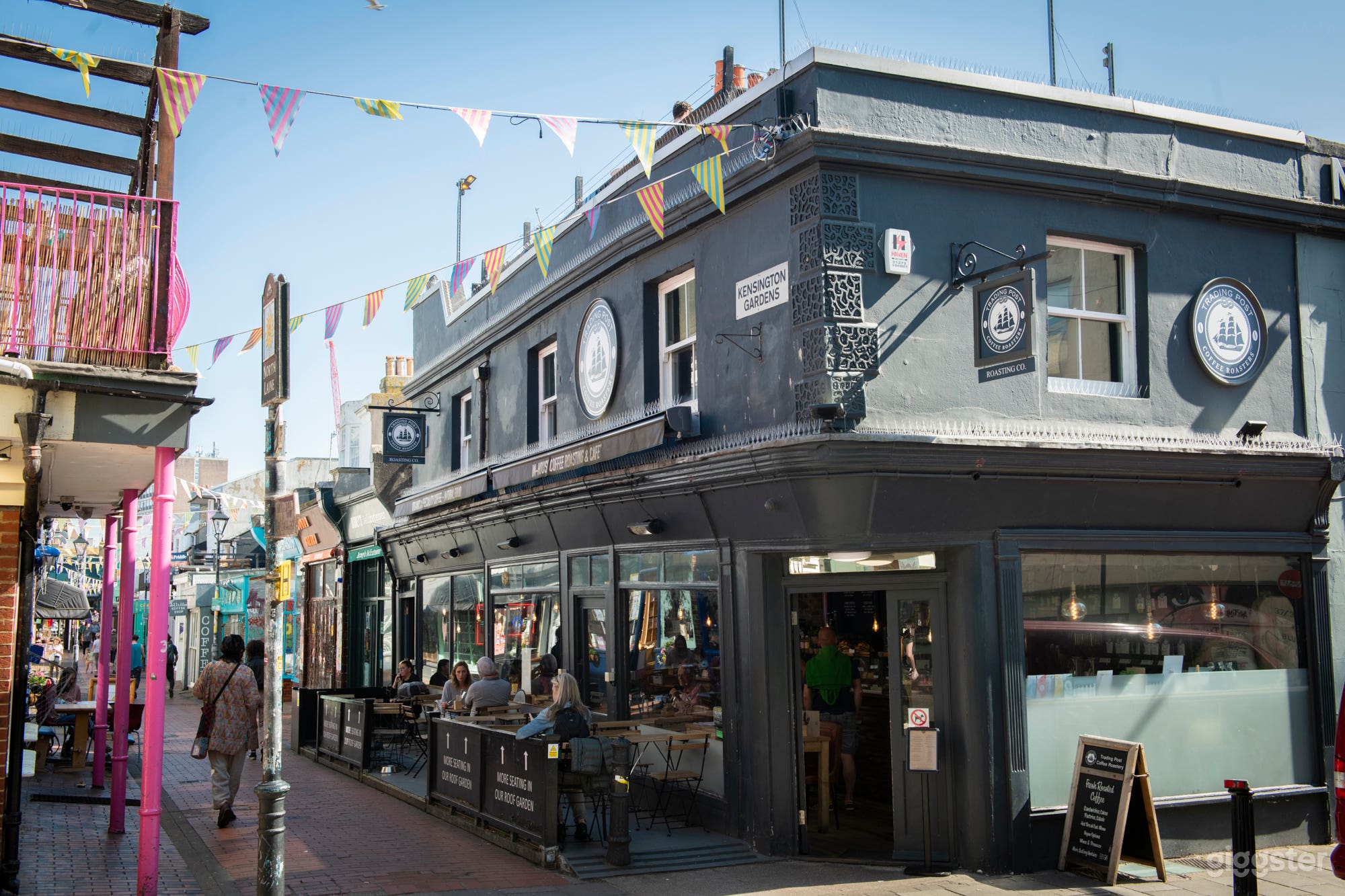 Rustic Rooftop Coffee Roastery Photo 1