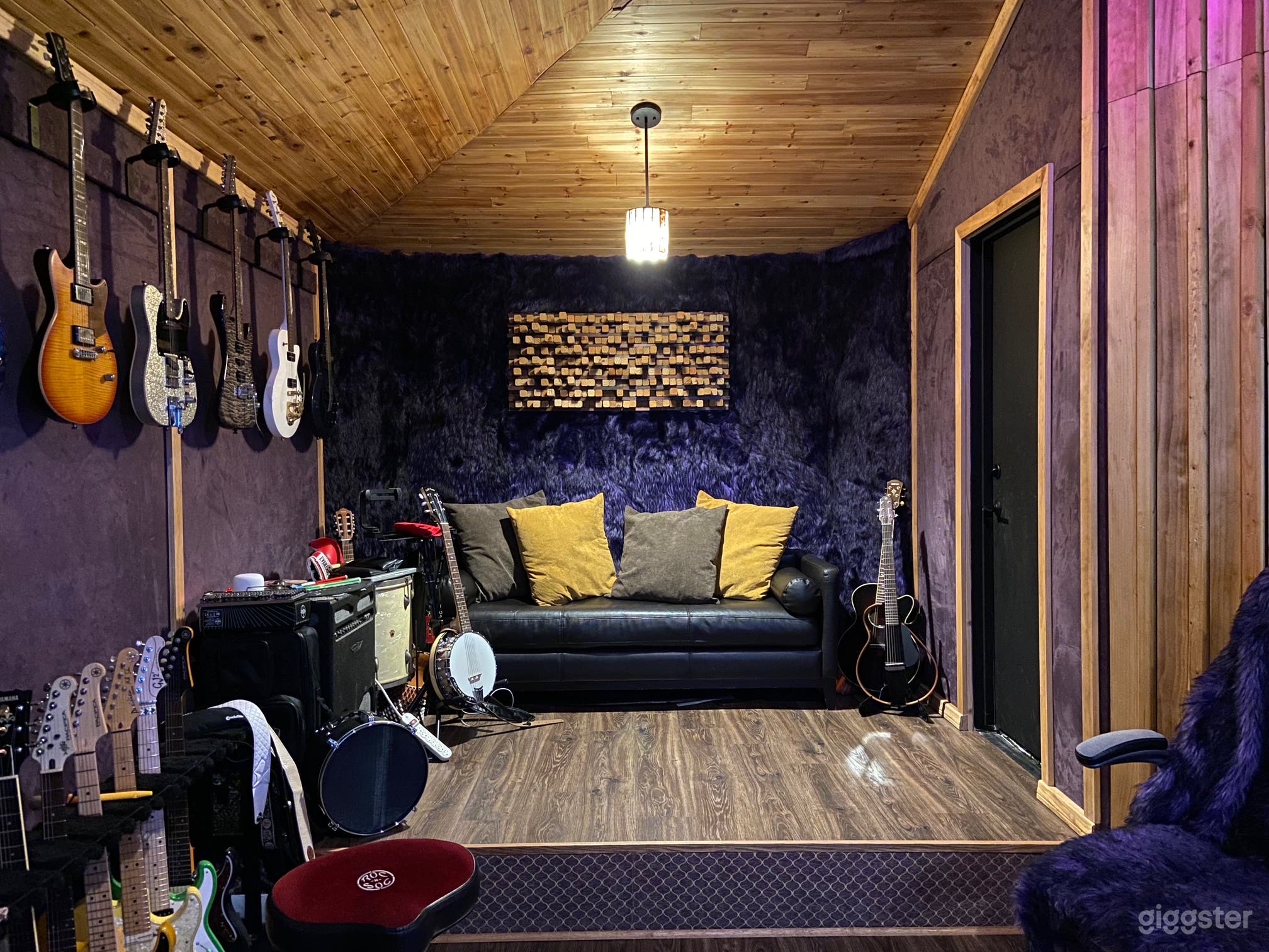 Recording Studio Lounge Area