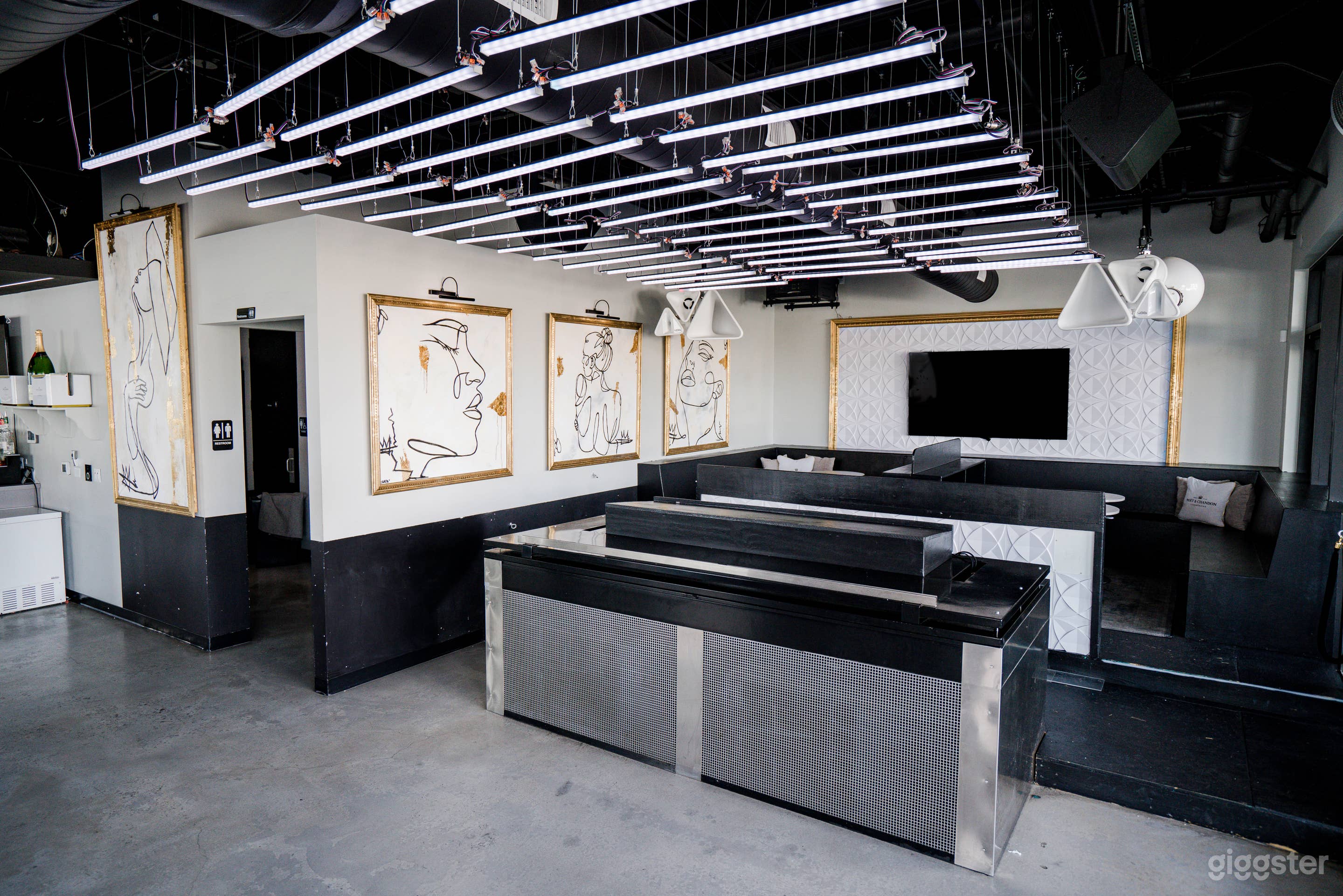 State-of-the-art Sound and TVs. VIP Booth available behind DJ set-up