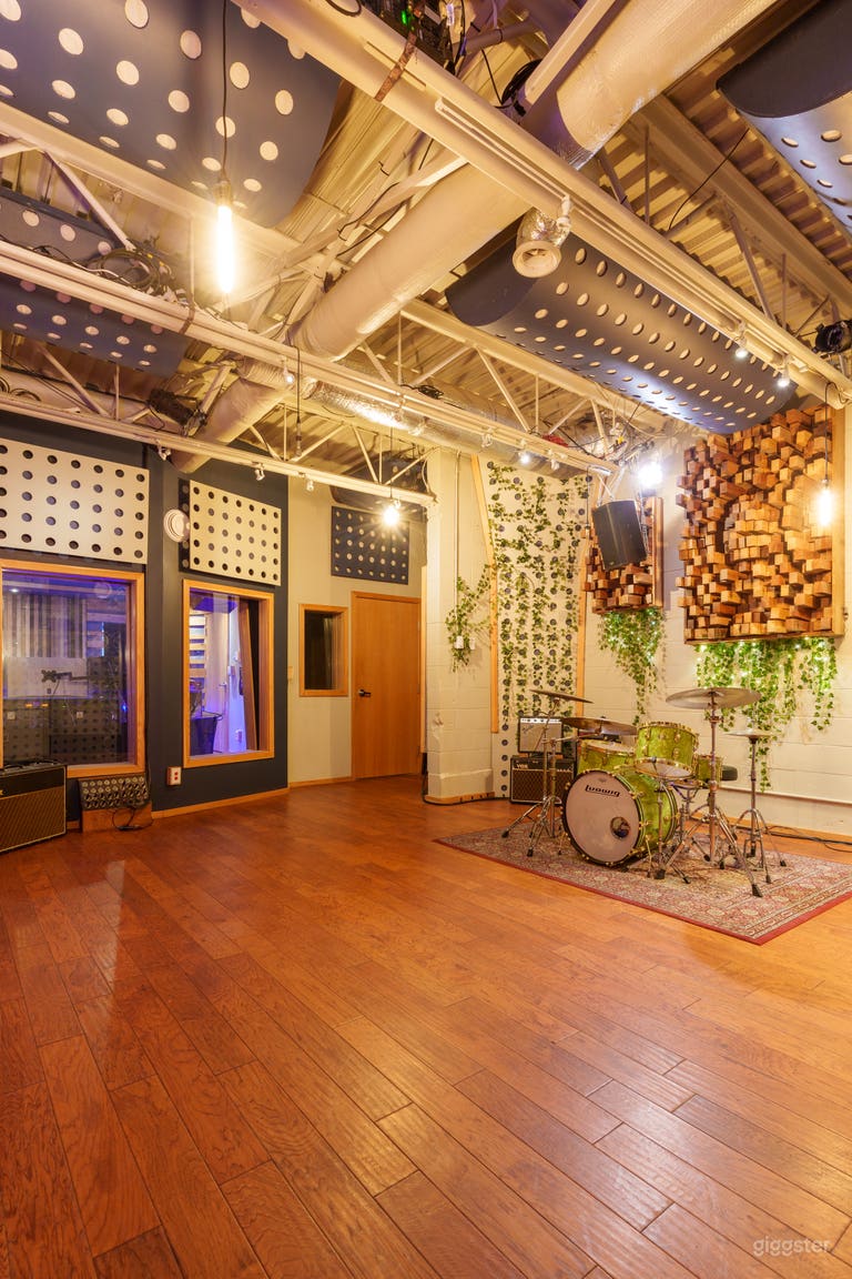  Studio A Live room facing towards Control Room 