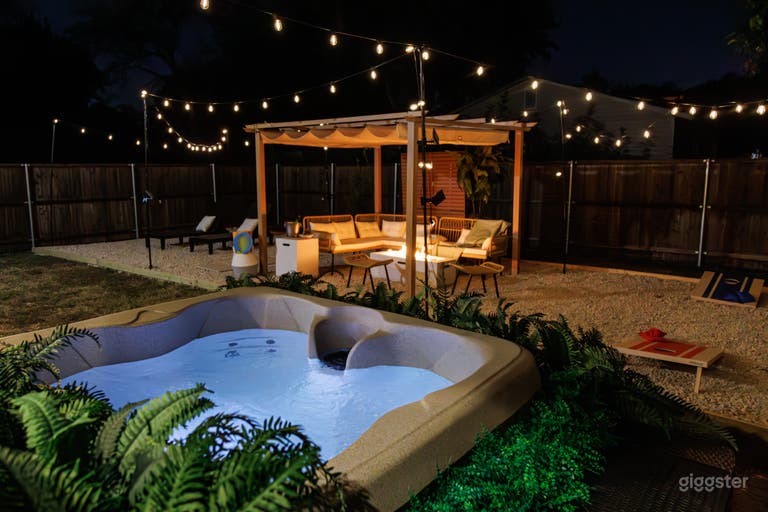  Dallas Production Hot tub & Outdoor Cinema 