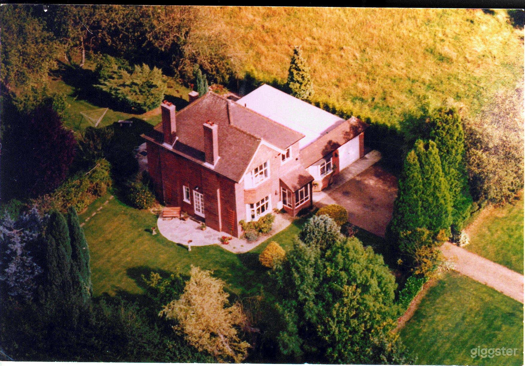 Aerial view of Merles Mead