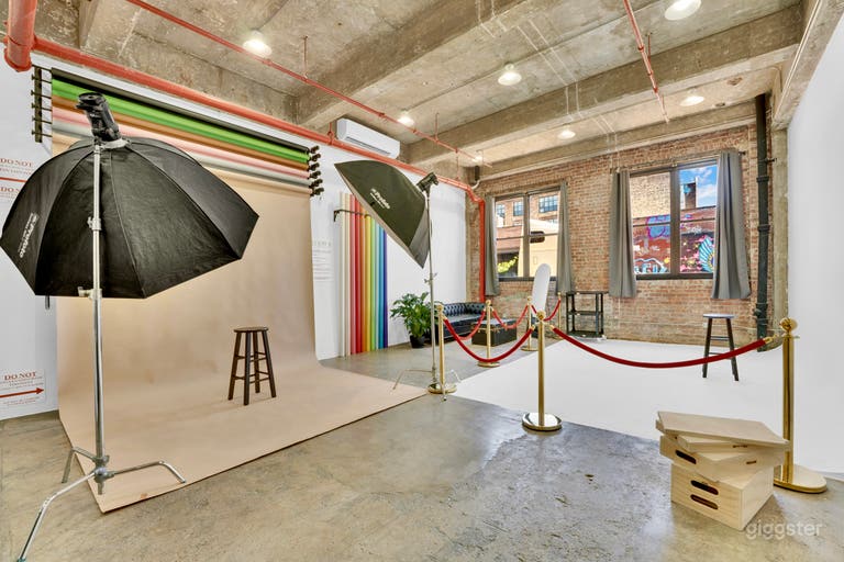  120: Affordable Natural Light Studio with Cyc Wall 