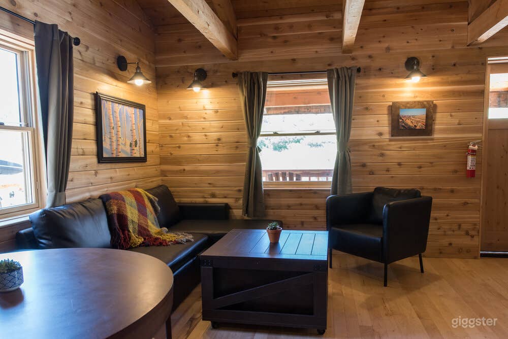 Cozy Cabin 1 with Fire Pit and Barbeque Deck Photo 1