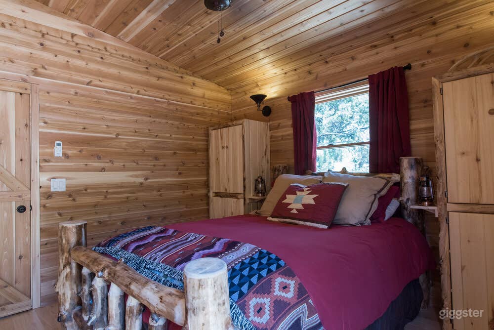 Cozy Cabin 1 with Fire Pit and Barbeque Deck Photo 3