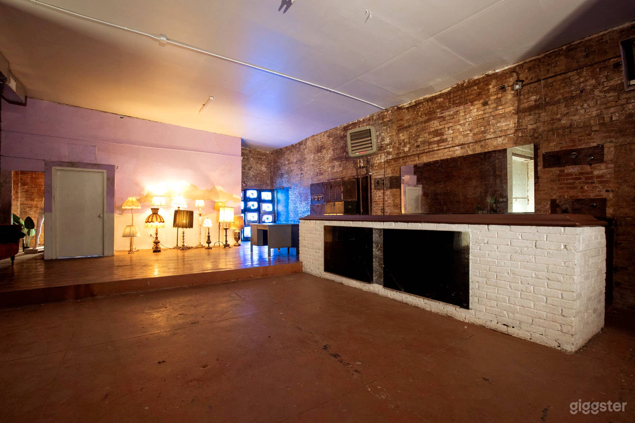 Industrial Warehouse with Stage and Bar in Bushwick Photo 4