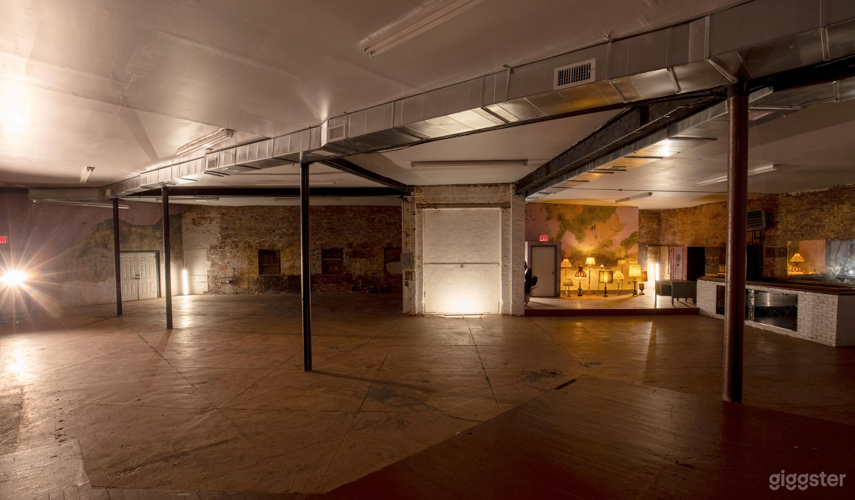 Industrial Warehouse with Stage and Bar in Bushwick Photo 4