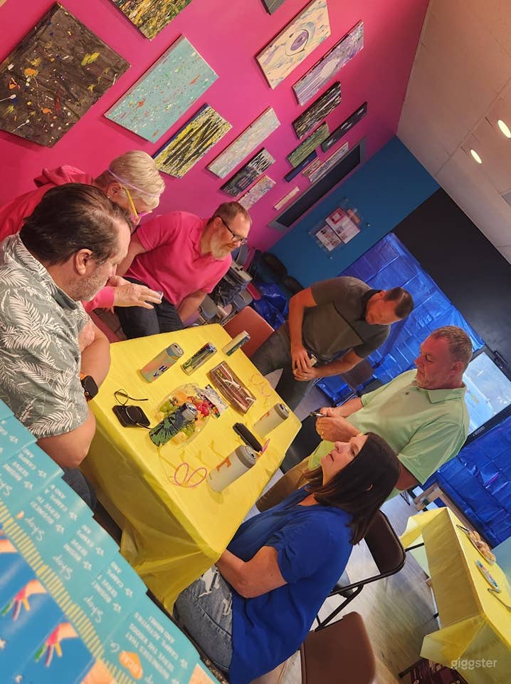 A private party room  for painting and parties! Photo 3