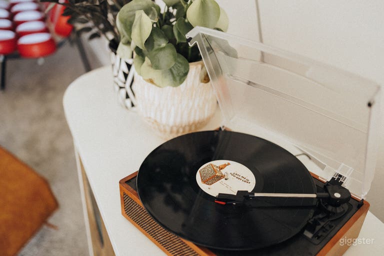 Record Player at Living Room 