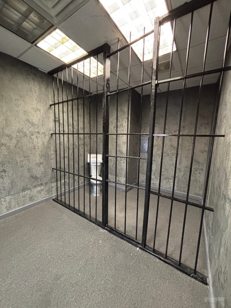  Staged Jail Cell 