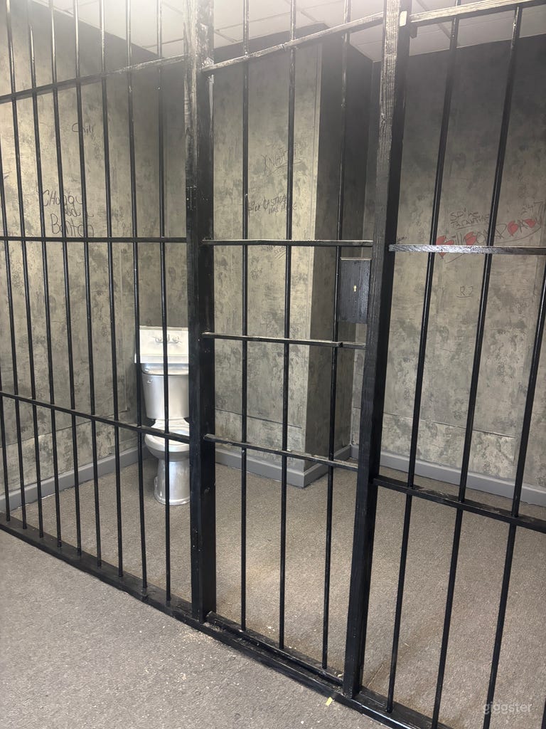  Staged Jail Cell 