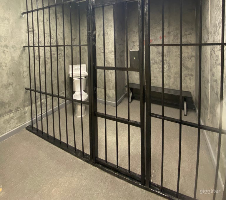  Staged Jail Cell 