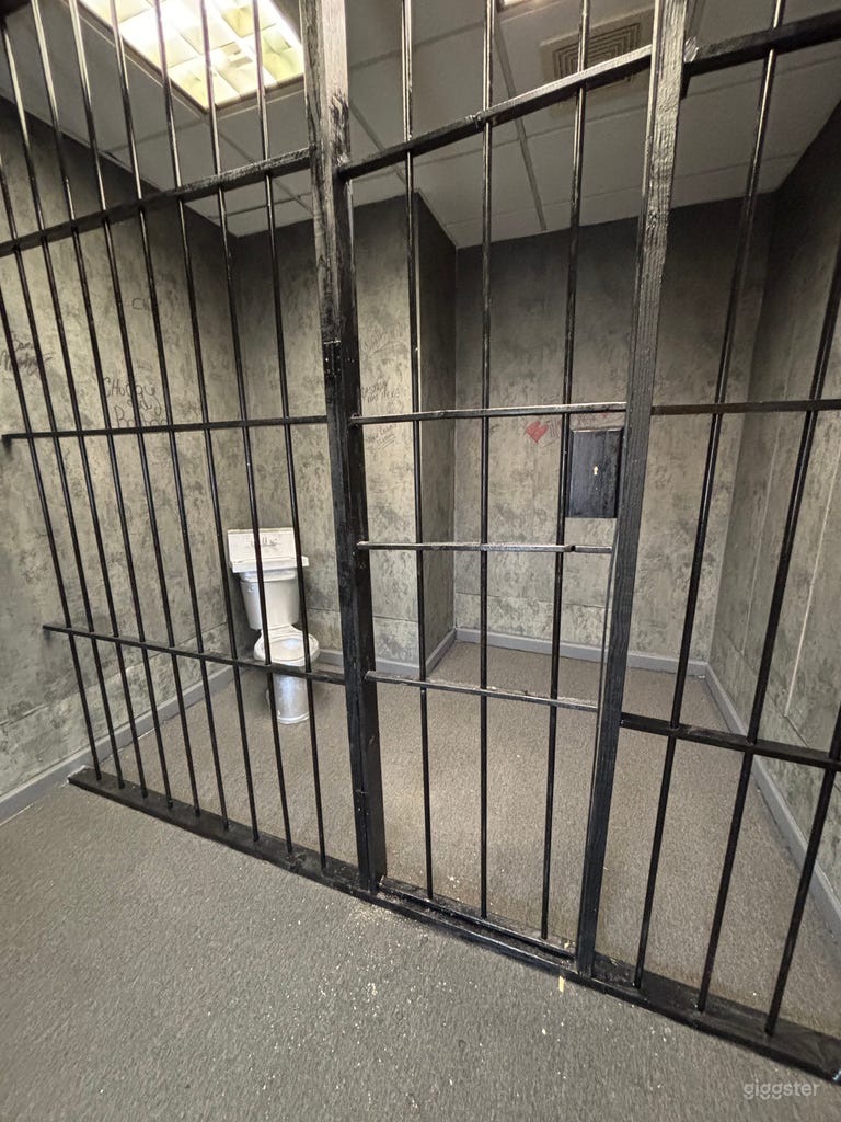  Staged Jail Cell 
