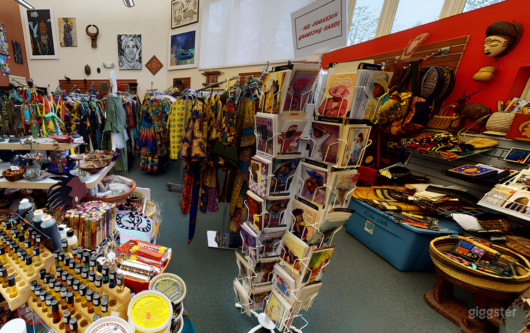  Merch Store in African Cultural Museum 