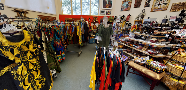  Merch Store in African Cultural Museum 