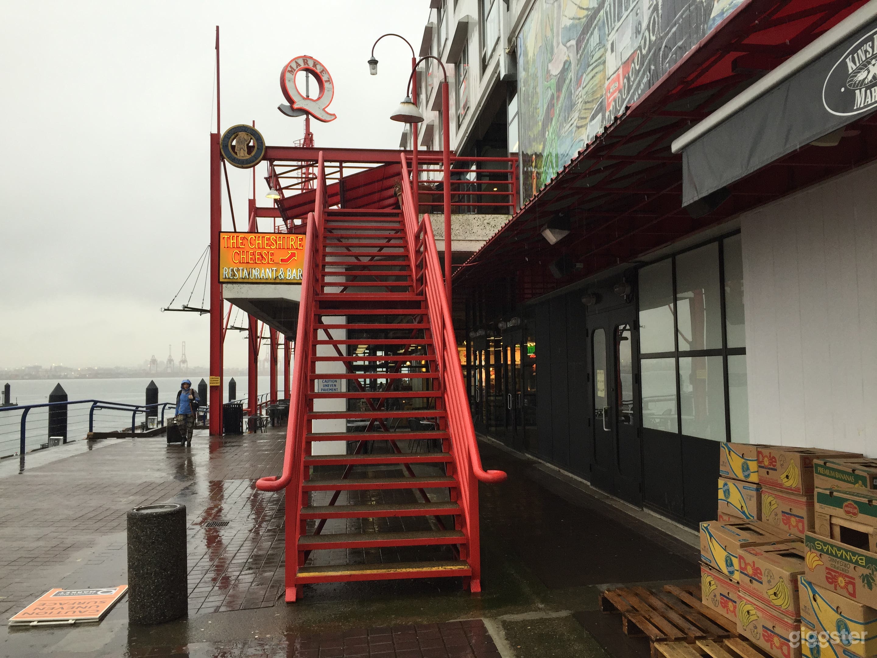 Located on the 2nd floor of the iconic Lonsdale Quay Market in the heart of the Shipyards District. Bus transit hub below and Seabus for easy commute. 