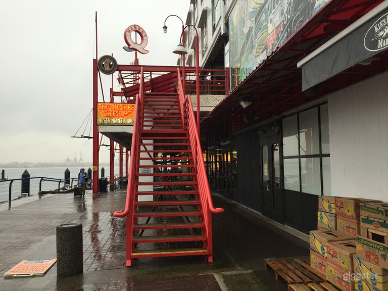  Located on the 2nd floor of the iconic Lonsdale Quay Market in the heart of the Shipyards District. Bus transit hub below and Seabus for easy commute.  