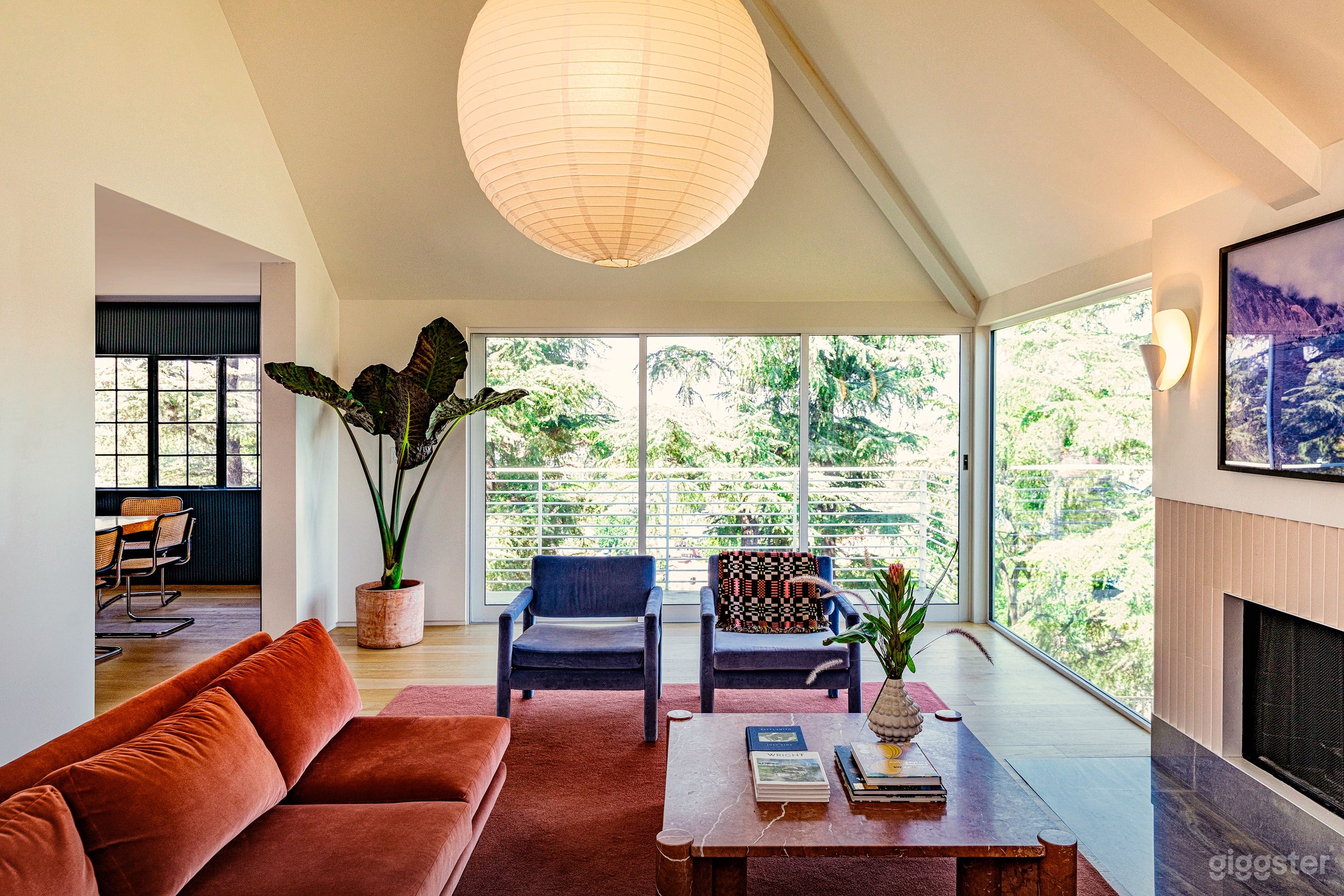 Main living room with great all day sunlight.