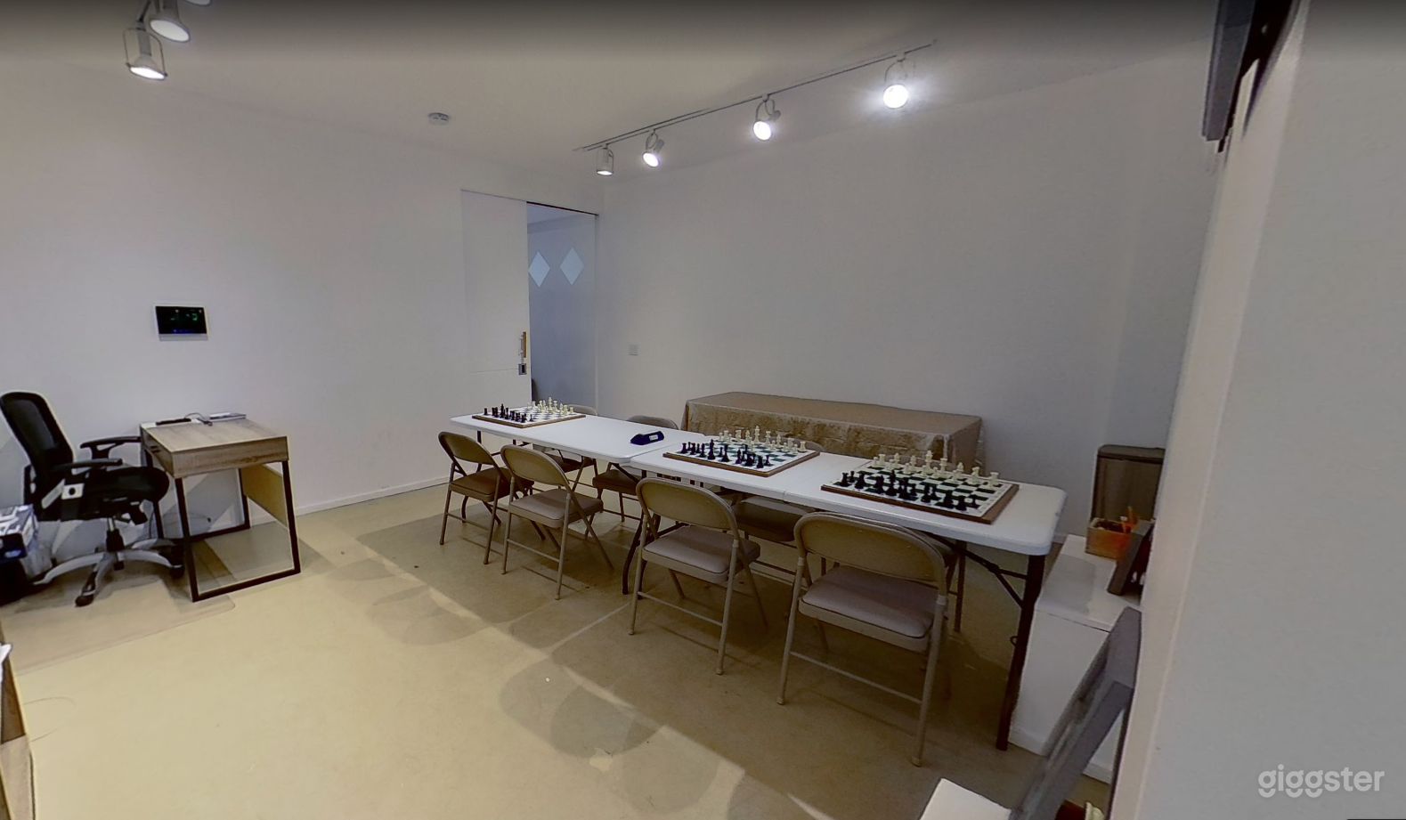 Large room with a Large TV than can be hooked up to a Laptop to show videos