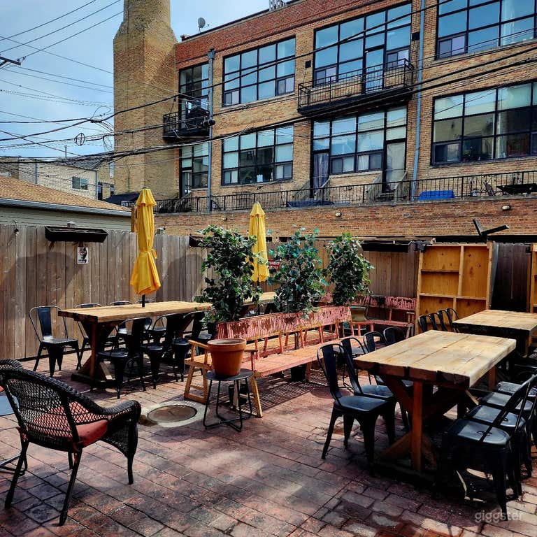  Classic Prohibition Era Dive Bar Outdoor Patio 