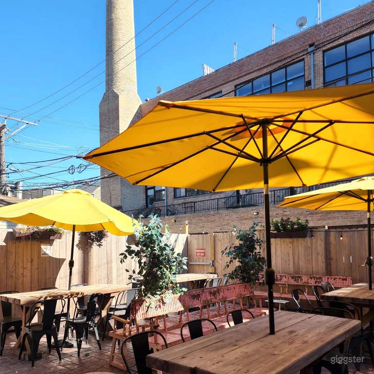  Classic Prohibition Era Dive Bar Outdoor Patio 