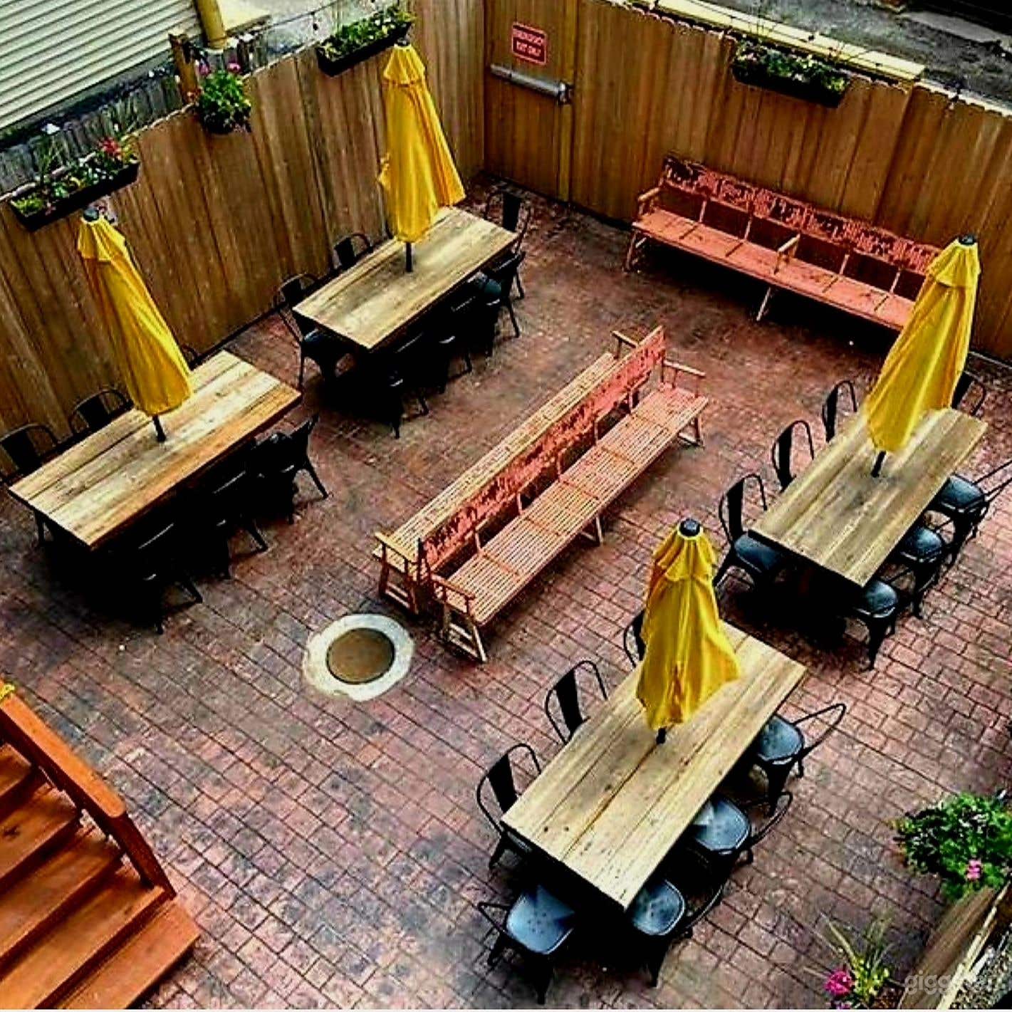 Classic Prohibition Era Dive Bar Outdoor Patio Photo 1