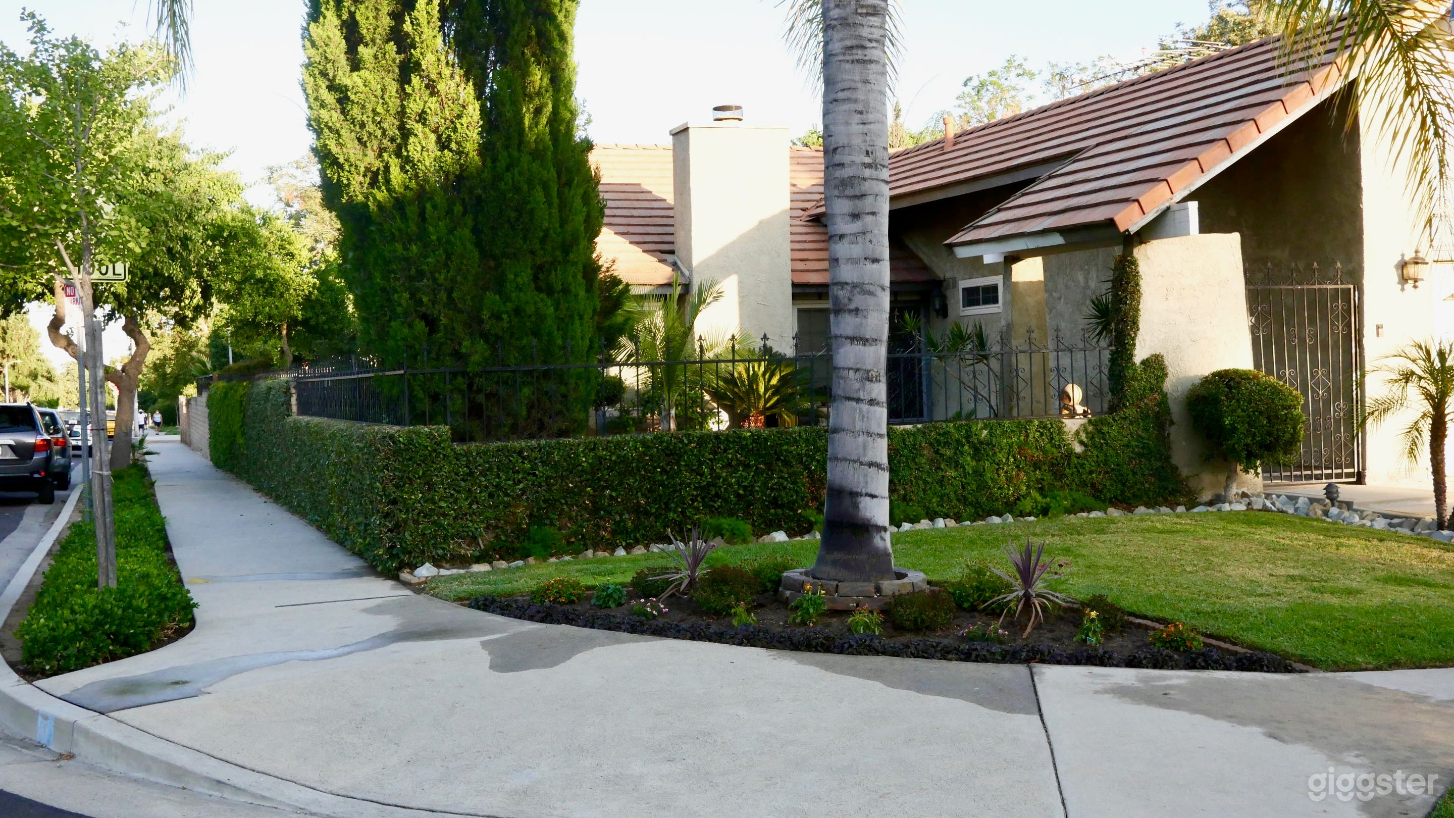 Front house side view