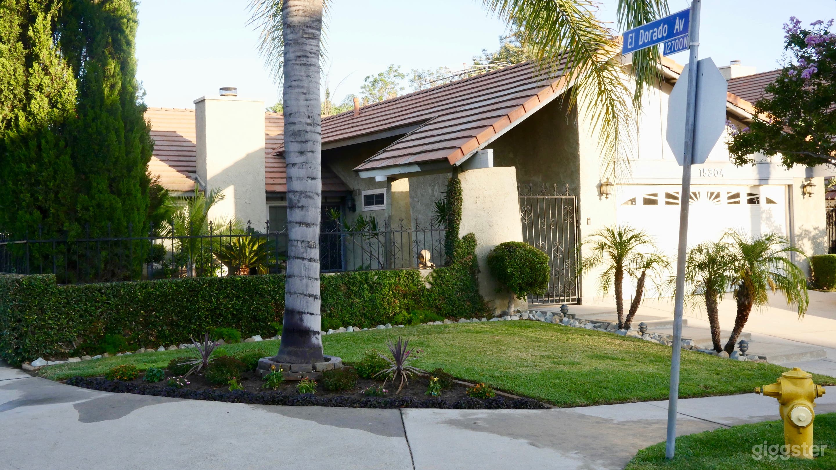Front house side view