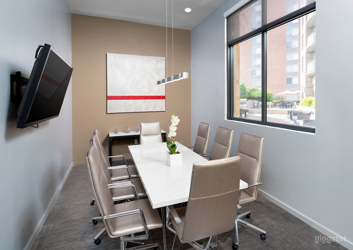Bright Conference Room in Silver Spring Photo 1