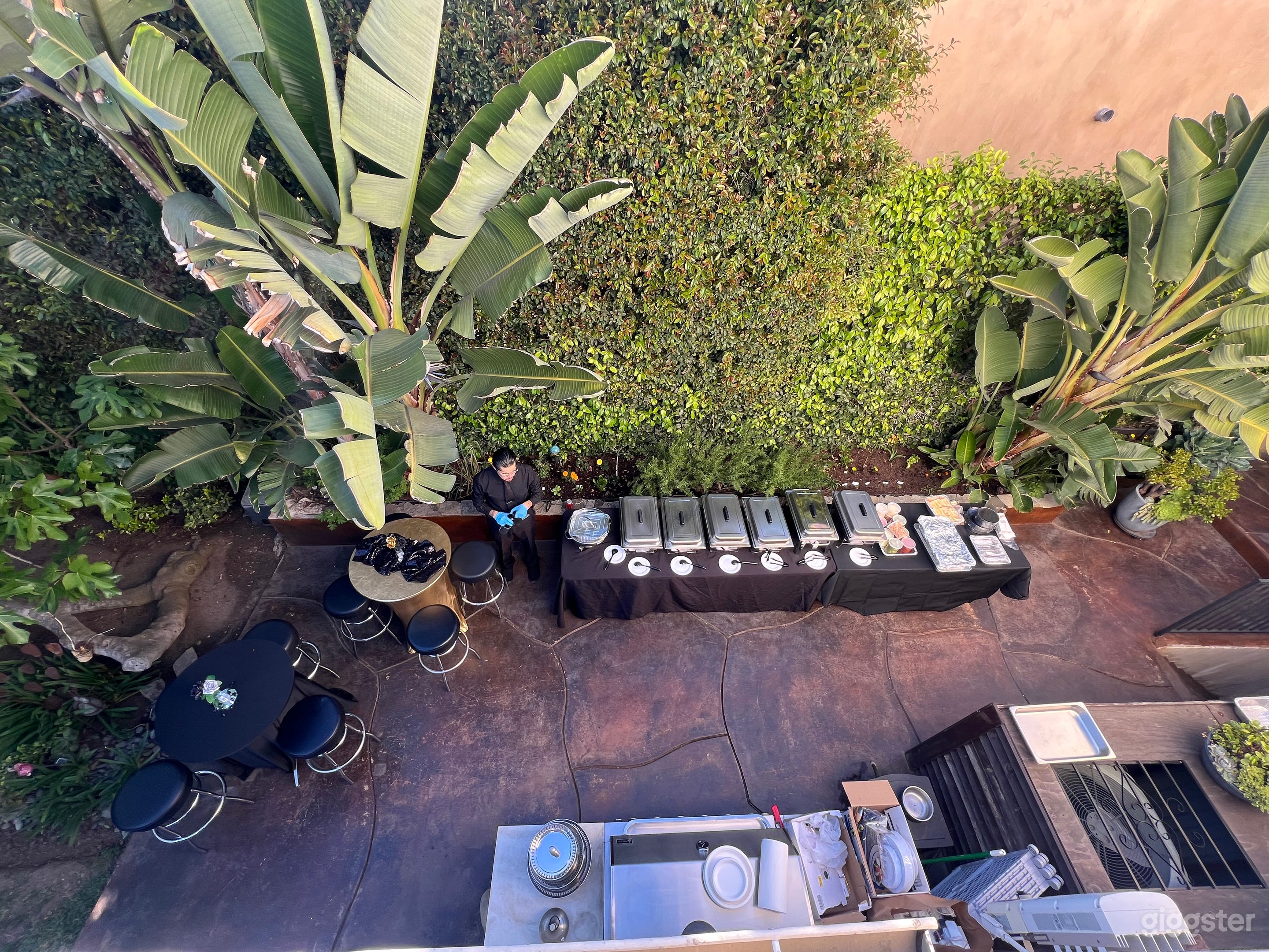 Private Garden Oasis with Waterfall in View Park Photo 4