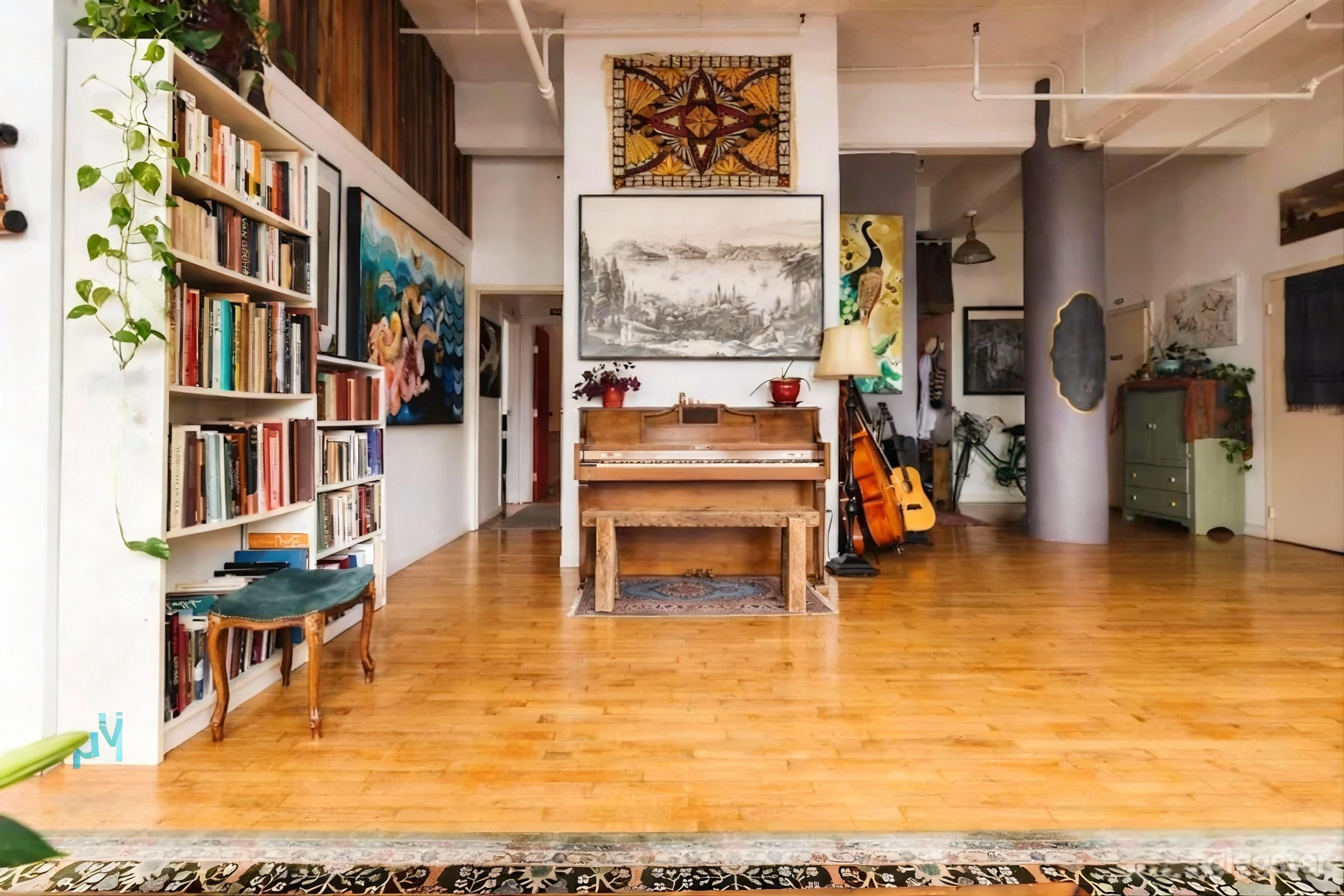 Bohemian Brooklyn Loft w/ Beautiful Natural Light Photo 3