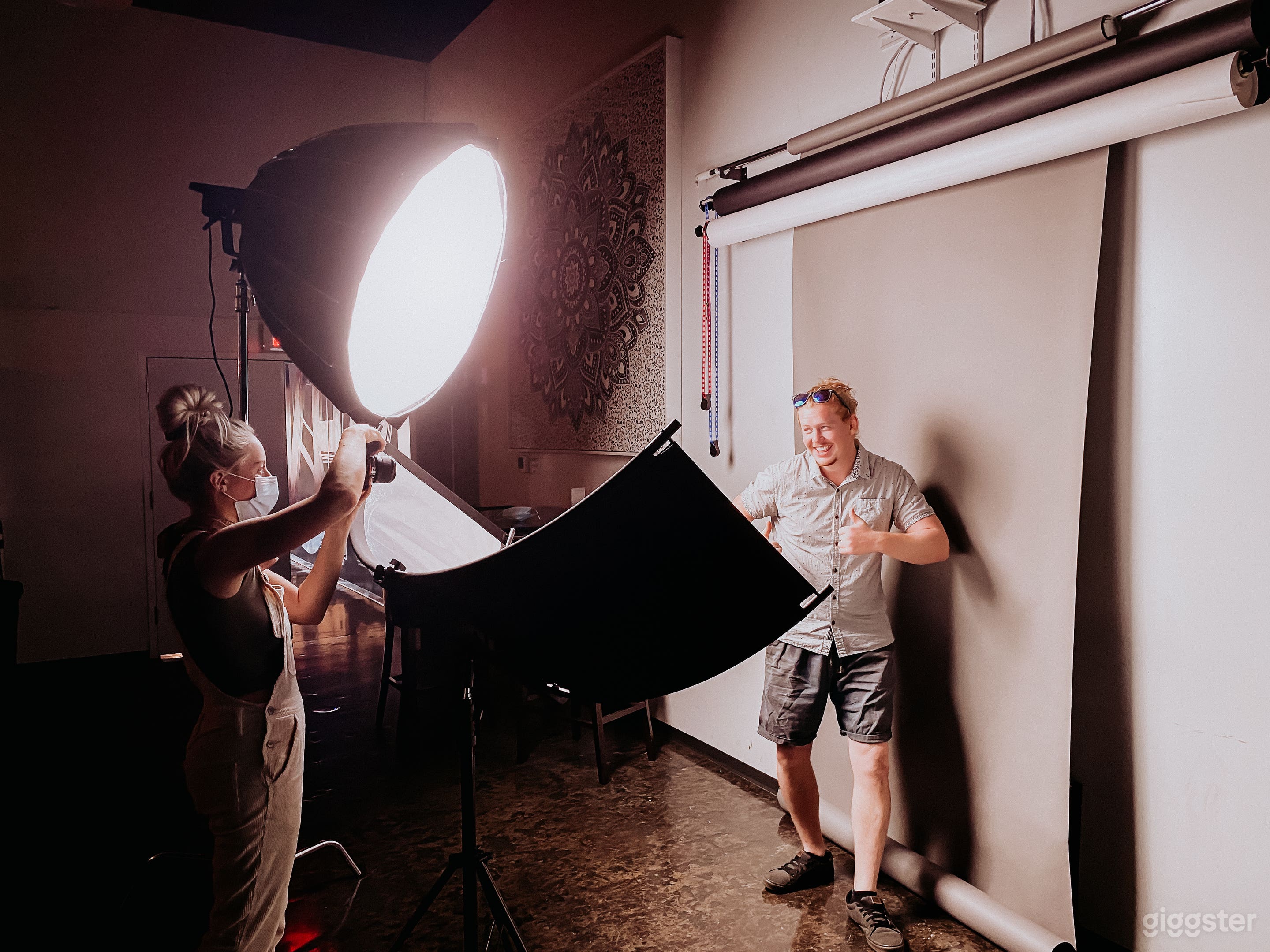 Photography backdrops.