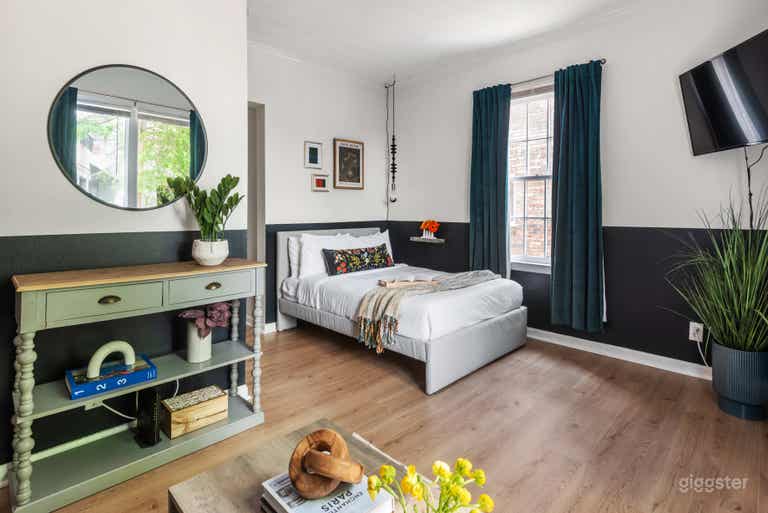  Parkfront Charm - Modern Studio in Piedmont 