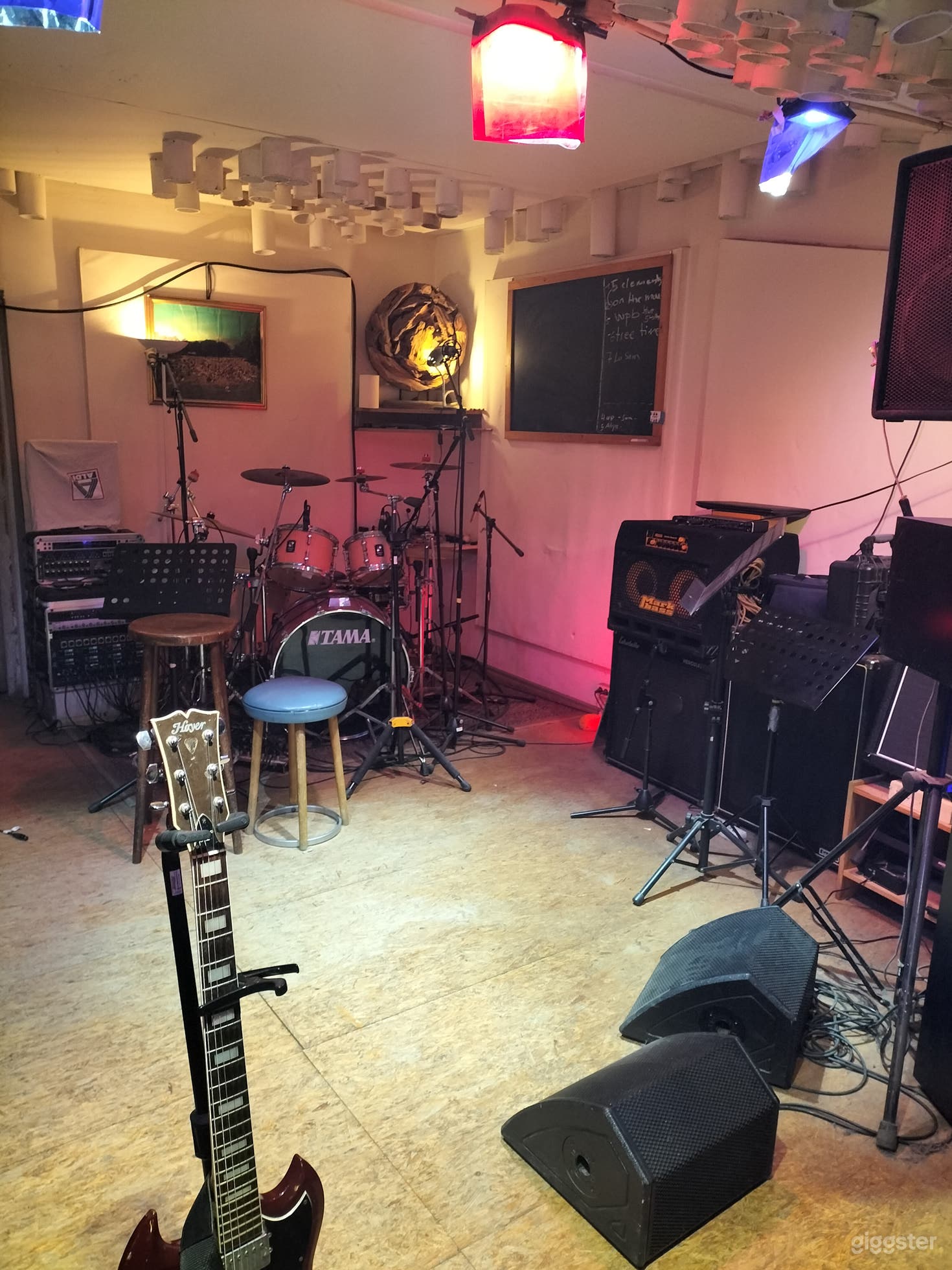 Aufnahmeraum für Live-Konzerte, Tonstudio, gemütliches Ambiente Foto 3