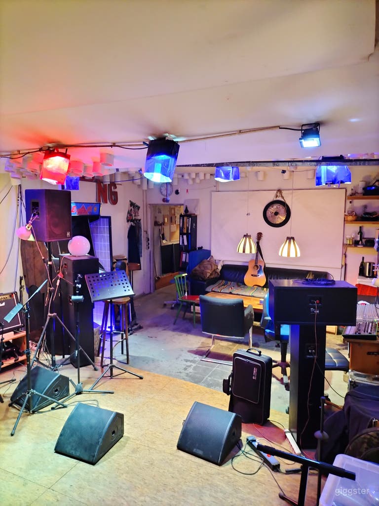  Aufnahmeraum für Live-Konzerte, Tonstudio, gemütliches Ambiente 