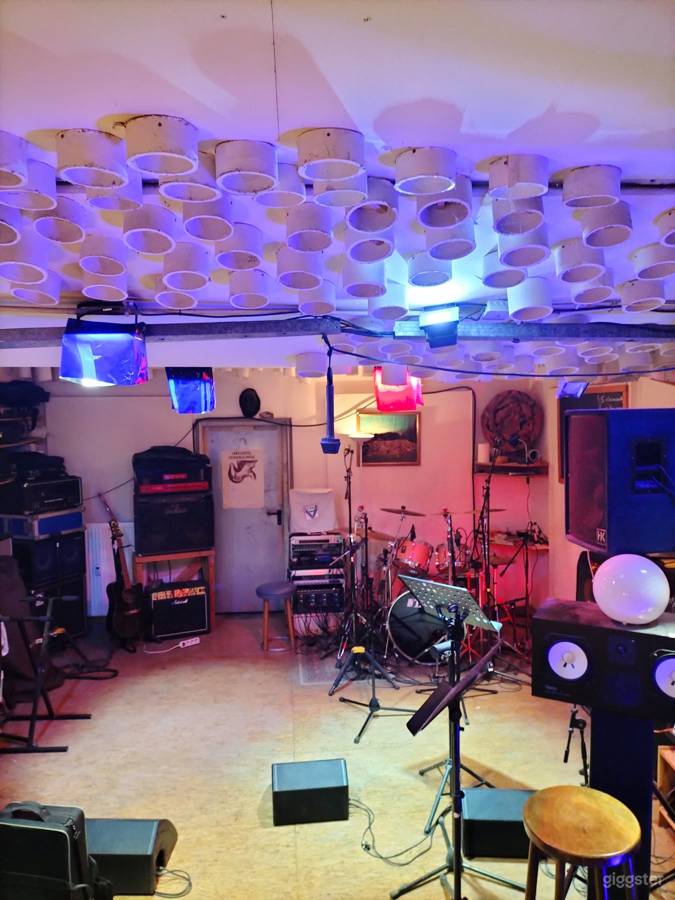 Aufnahmeraum für Live-Konzerte, Tonstudio, gemütliches Ambiente Foto 4
