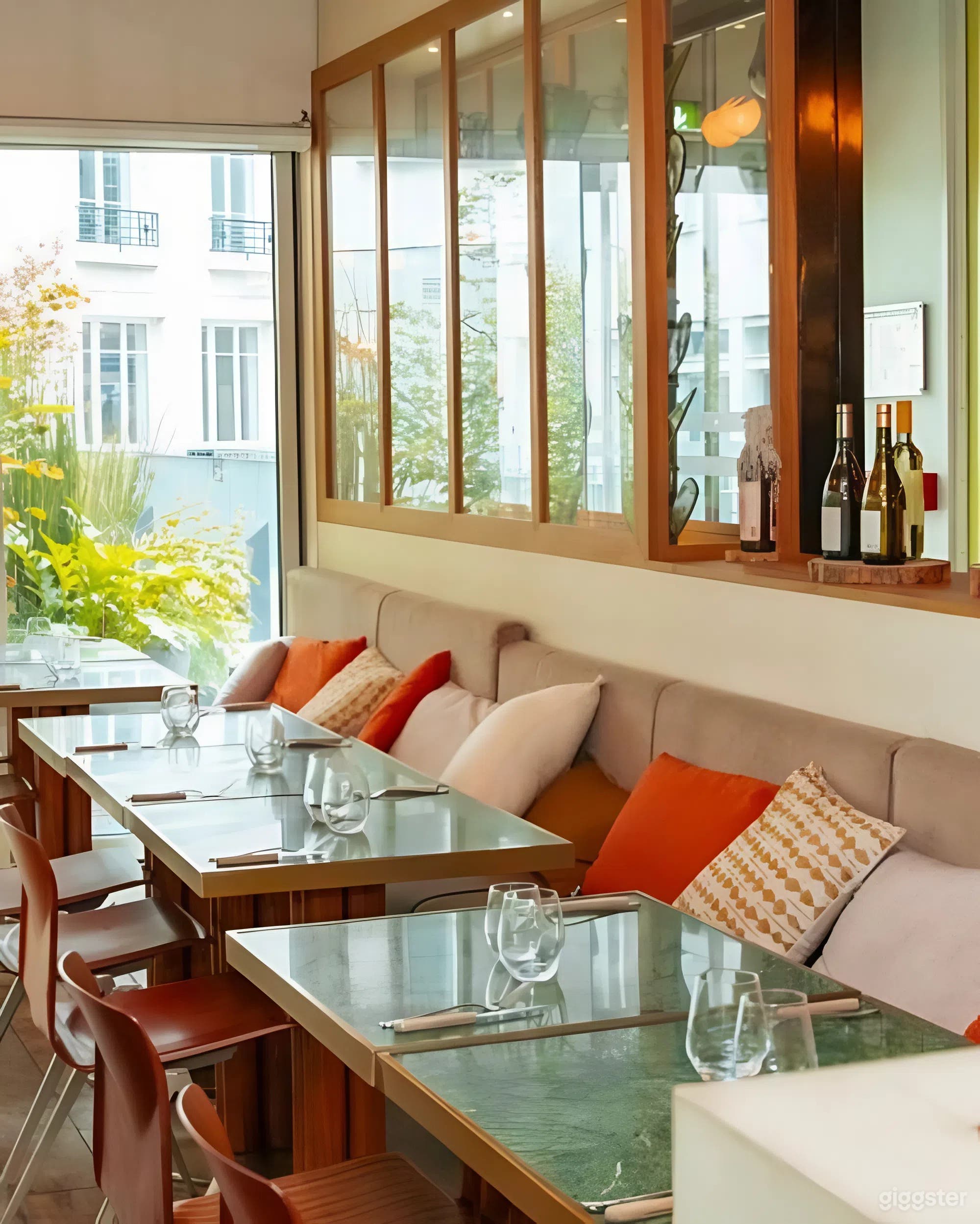 Photo de Espace de restaurant intime avec banquette pour événements 4