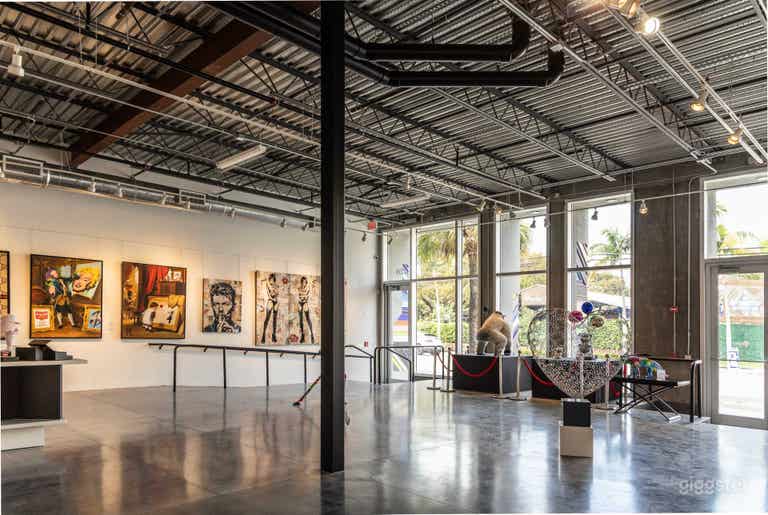  Galerie d'art Lux Wynwood pour événements 