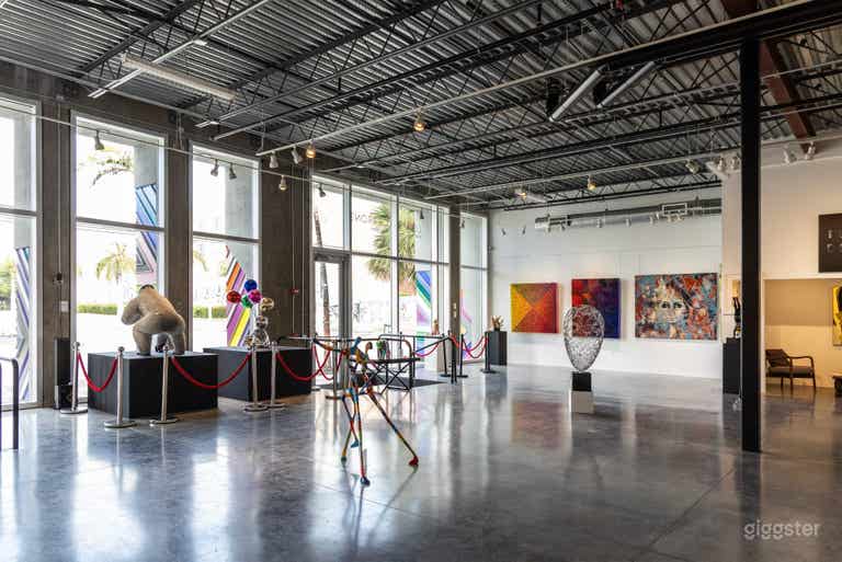  Galerie d'art Lux Wynwood pour événements 